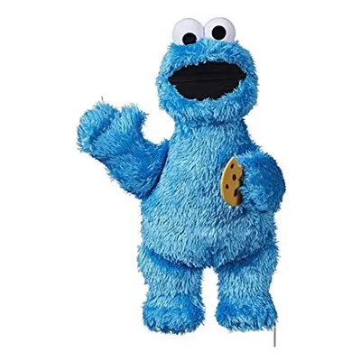 Sesame Street Feed Me Cookie Monster Plush: Interactive Inch Cookie Monster, Says Silly Phrases,