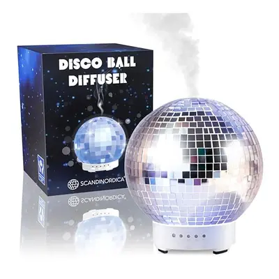 Disco Ball Diffuser Rotating - Original Disco Diffuser for Essential Oils with Whisper Quiet Ope