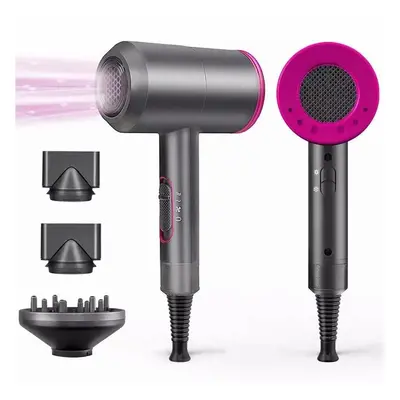 Newdora Professional Lightweight Hair Dryer 1800W with Diffuser & Concentrator