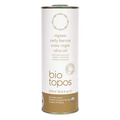 Biotopos,Fresh,Organic Phenolic Extra Virgin Olive Oil, Early Harvest, Peppery Taste, Single Est