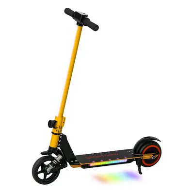 SPORTNOW Folding Electric Scooter w/ LED Lights and Display, Gold