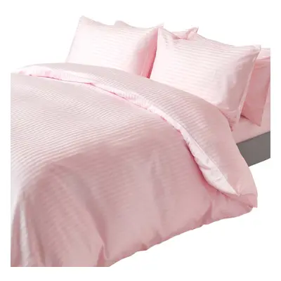 (Super-King, Pink) Duvet Cover with Pillowcase Thread count