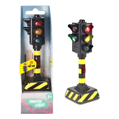 Dickie Toys Traffic Light with Light and Sound 12cm