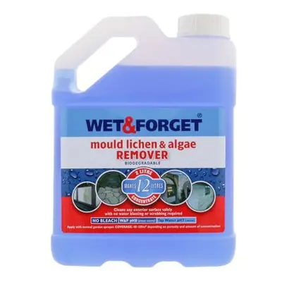 Wet & Forget Mould, Lichen & Algae Remover, Outdoor Cleaning Solution, Black Mould Remover, Blea