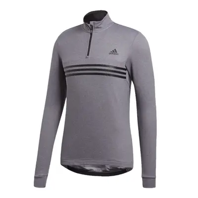 adidas Men's Running Sweatshirt (Size XS) Logo Warmtefront 1/4 Zip Top - New