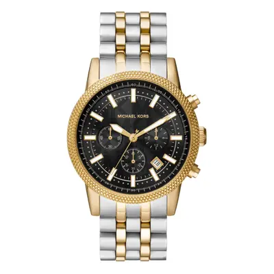 Michael Kors Hutton Chronograph Two-Tone Stainless Steel Watch (Model: