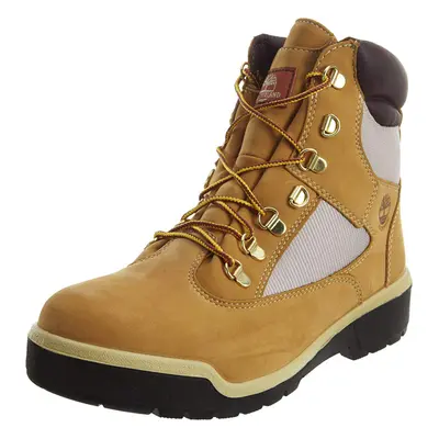 Timberland Men's 6-Inch Waterproof Field Boot Wheat Waterbuck 8.5