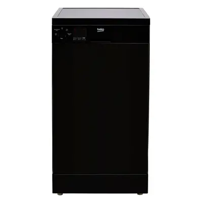 Beko DVS04020B Slimline Dishwasher - Black