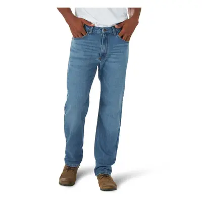 Wrangler Men's Free-to-Stretch Regular Fit Jean Naval 36W x 29L