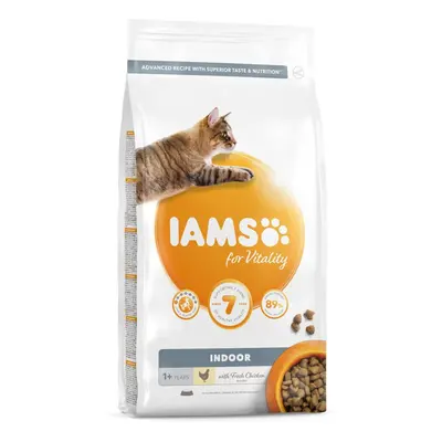 Iams Vitality Indoor Cat Food With Fresh Chicken 10kg