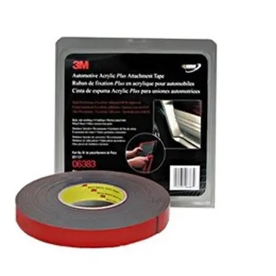 3-M Company 7/8 in. x yd. Black Automotive Acrylic Attachment Tape