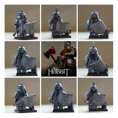 Dains Dwarf Army Lord Of The Rings Hobbit Mini Figures Fits Lego