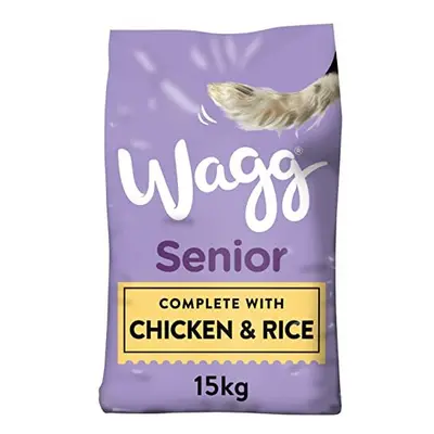 Wagg Complete Senior Chicken & Rice Dry Dog Food 15kg