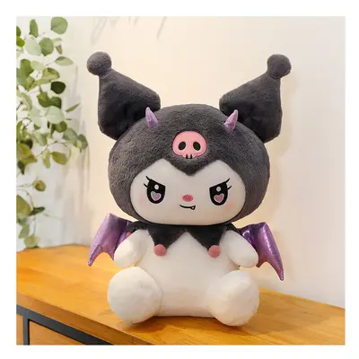 (Kuromi, 60cm) 40-60cm Sanrio Plush Toy Kawaii Demon Kuromi Angel My Melody Doll Pillow Gift