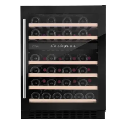 CDA CFWC604BL - Black Bottle Capacity Wine Cooler - G energy