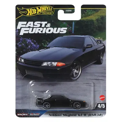 Hot Wheels Cars Premium Fast & Furious 1:64 Scale Die-Cast Car for Co