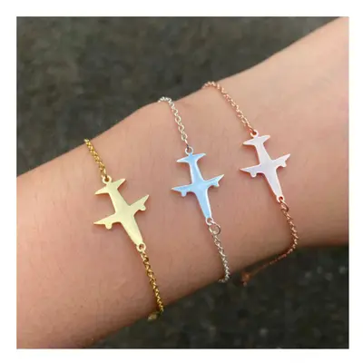 Airplane bracelet for women