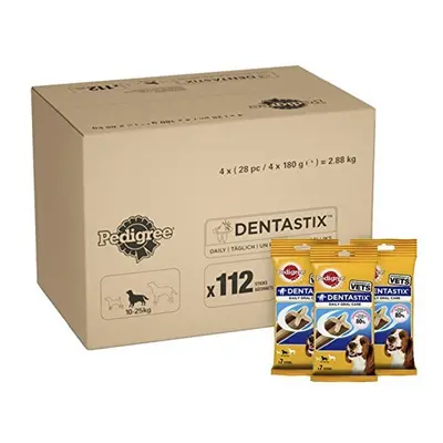 Pedigree DentaStix Daily Dental Chews Dog, Sticks, Medium