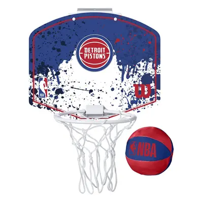 WILSON NBA Team Mini Basketball Hoop - Detroit Pistons