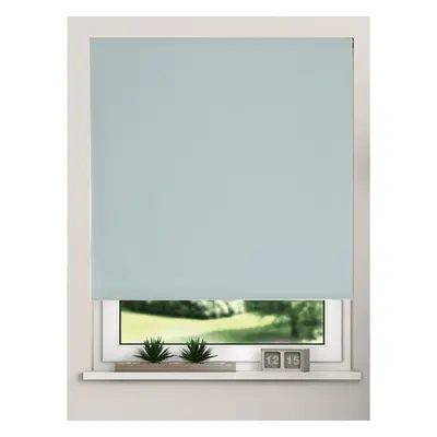 (150cm) Duck Egg Blue 100% Thermal Blackout Roller Blind For Windows