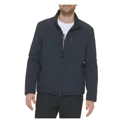 Calvin Klein Men's Sherpa Lined Soft Shell Jacket True Navy Medium