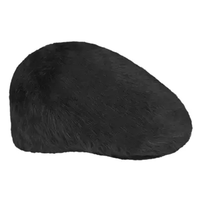 Kangol Furgora Fuzzy Flat Cap for Women and Men Black