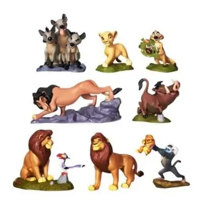 The Lion King Deluxe Figurine Playset Scar Mufasa Zazu Rafiki Shenzi