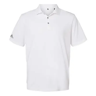 adidas Mens Performance Sport Shirt (A230) -White -L