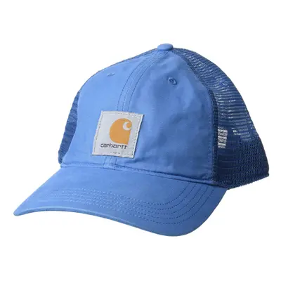 carhartt Mens canvas Mesh-Back cap Blue Lagoon OFA