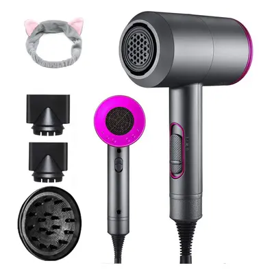 Professional Hair Dryer 2000W Fast Dry Negative Ions Hair Blow Temperature Hairdryer with Diffus