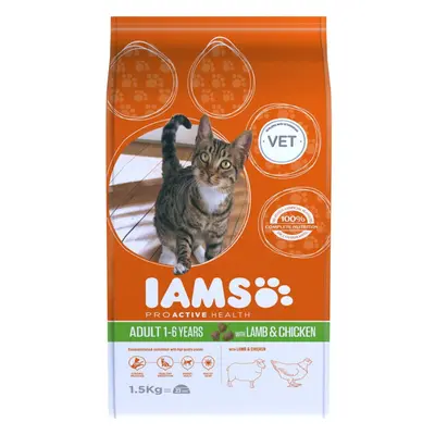 IAMS Vitality Adult Cat with Lamb 10kg