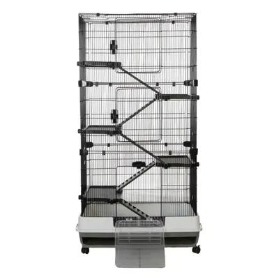 Rat Ferret Chinchilla Pet Cage 80cm 5-Level Platforms - Chatsworth