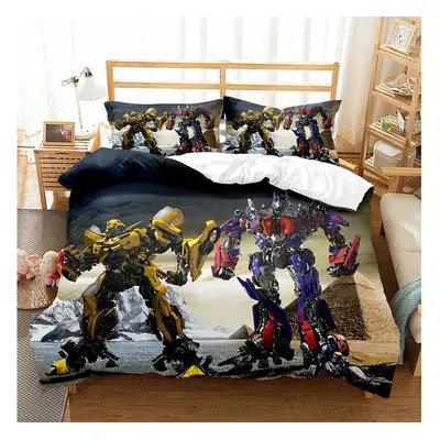 (Style 20, Single) Transformers Single Double King Duvet Cover UK