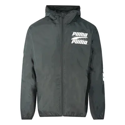 Puma Rebel Windbreaker Black Jacket