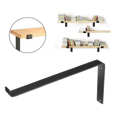 (30cm) 20/25/20cm Rustic Scaffold Board Wall Shelf Bracket Heavy Duty Industrial Shelving Bracke