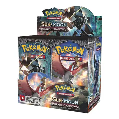 (Burning Shadows) 324Pcs/Box Pokemon English Cards Box VMAX TCG Evolution Booster Box Chilling