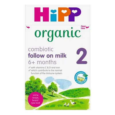 HiPP Organic Follow on Baby Milk Powder from months - Case of x 800g boxes