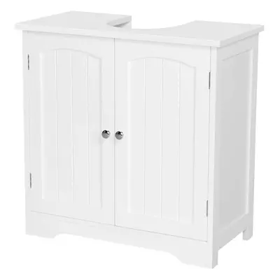 Under Sink Bathroom Storage Cabinet Freestanding Floor Basin Cupboard Unit Storage Organiser x x