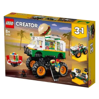 LEGO Creator 3in1 Monster Burger Truck Building Kit Cool Builda