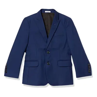 Calvin Klein Boys' Big Bi-Stretch Blazer Suit Jacket Single Breaste