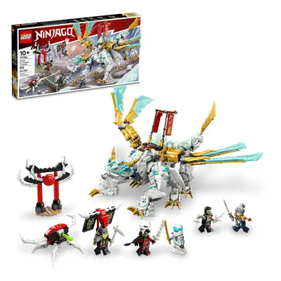 LEGO NINJAGO Zanes Ice Dragon Creature 2in1 Dragon Toy to Actio