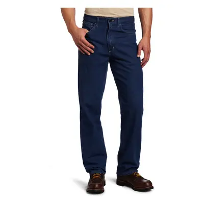 Carhartt mens Flame Resistant Signature Denim Relaxed Fit jeans Denim