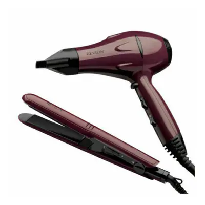 Revlon Frizz Control Ceramic 2000W Dryer & Straightener Set