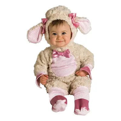 Baby-Girls Lamb Costume Pink - months