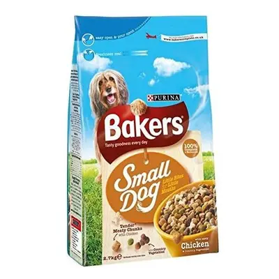 Bakers Small Dog Chicken & Veg Dry Food 2.7kg