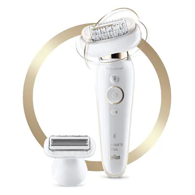 Braun Silk-Ã©pil Flex 9-002, Epilator with Flexible Head, Anti-Slip Grip and Pressure Control fo