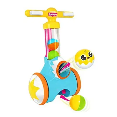 TOMY Toomies Pic and Pop Push Along Baby Toy | Toddler Ball Popper With Ball Launcher And Collec