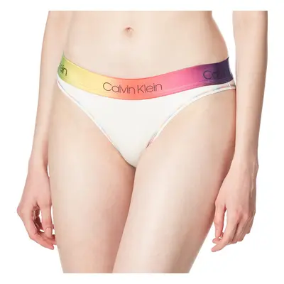 Calvin Klein Women's Pride Modern Cotton Bikini Panty White Gradient