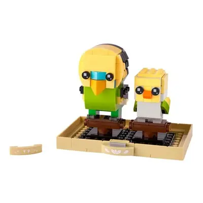 LEGO BrickHeadz Pets Dogs Cats Fish Birds or Hamsters (Choose Pet) (Budgie Parrot 40443)