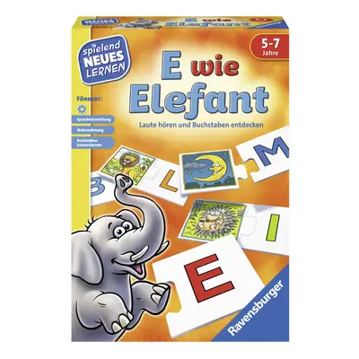 Ravensburger 24951"E wie Elefant - Educational Game.